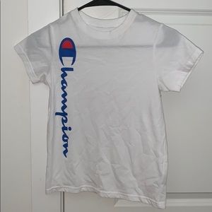 Champion Boy Youth White Shirt
